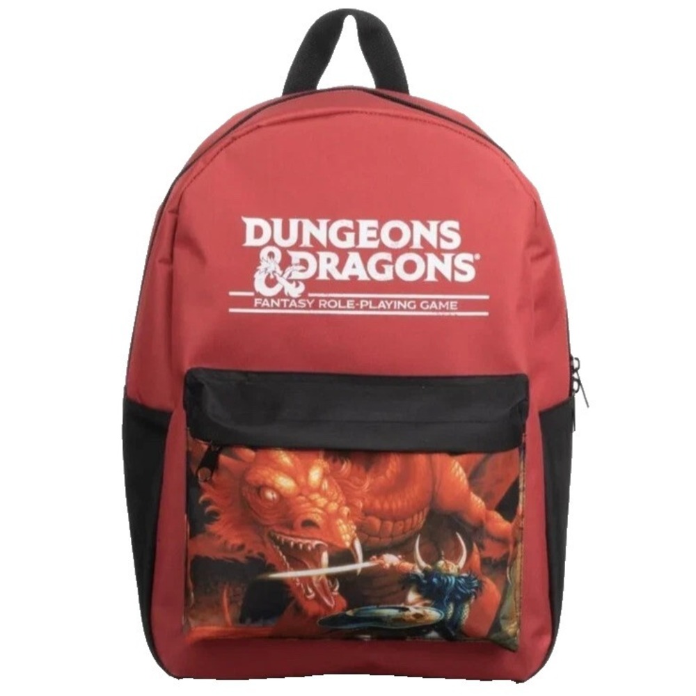 Dungeons‎ & Dragons BioWorld Backpack Red and Black